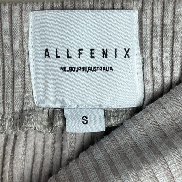 ALL Fenix grey ribbed high rise lounge joggers size small - Picture 12 of 12